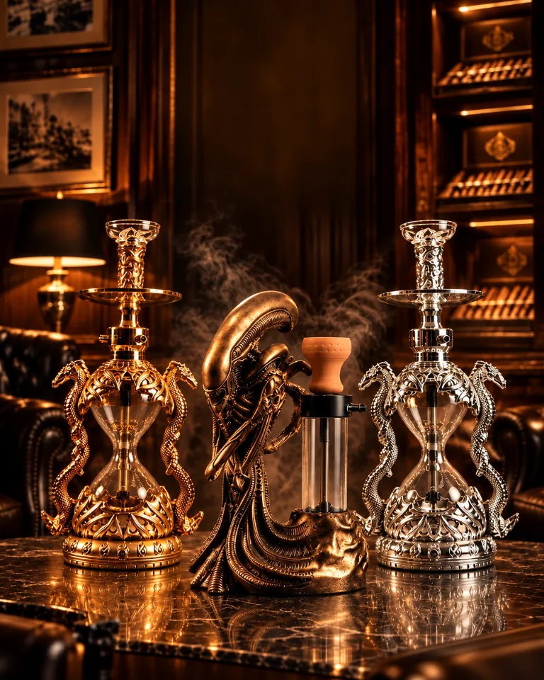 Hookahs on the counter