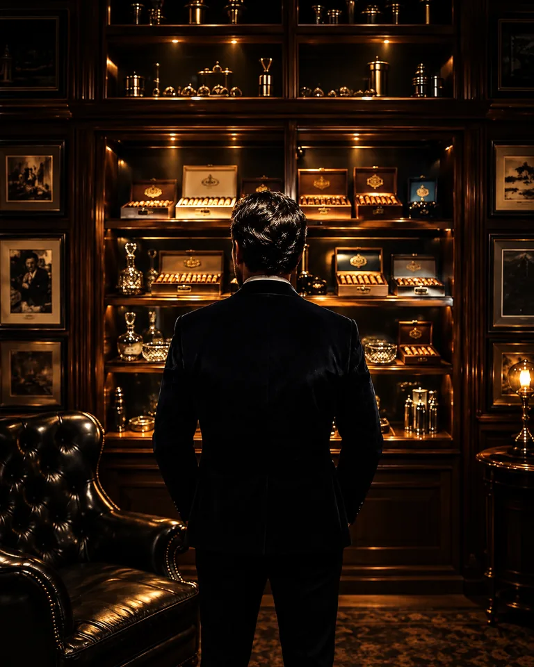The cigar cabinet